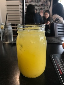 Yummy Yellow Mango Mint Lemonade